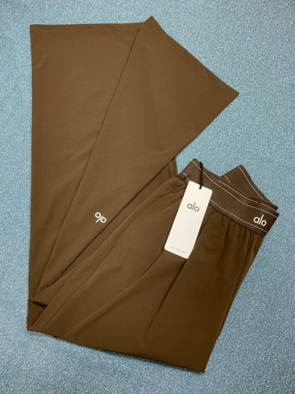 New ALO Yoga Espresso Suit Up Trouser XS M L 30" Inseam☕🏙️ - Picture 10 of 10